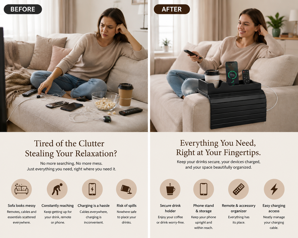 Designed for the way you actually live.